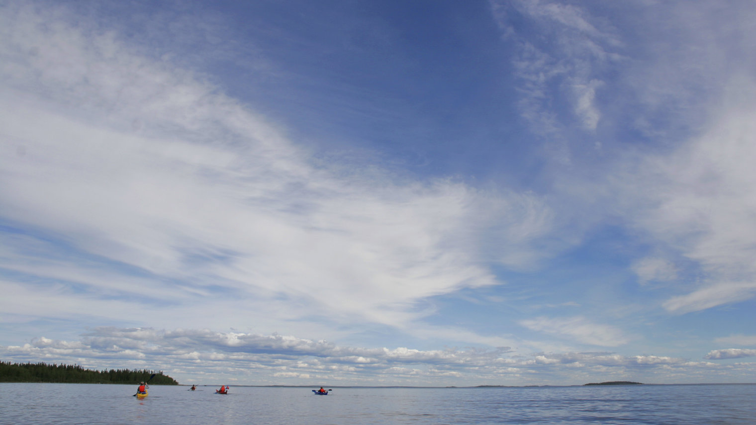 Kayaks At Sea Photo Fredrik Broman